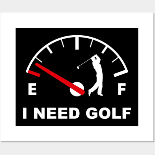 Funny Golf print Posters and Art